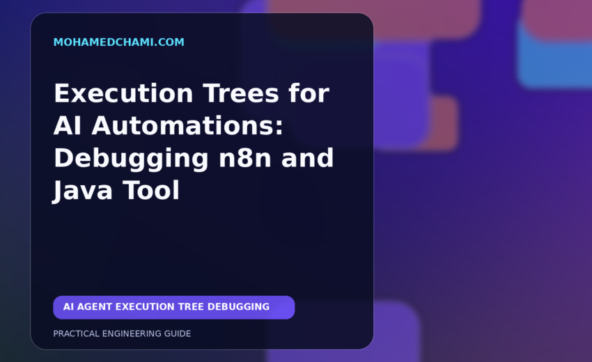 Execution Trees for AI Automations: Debugging n8n and Java Tool