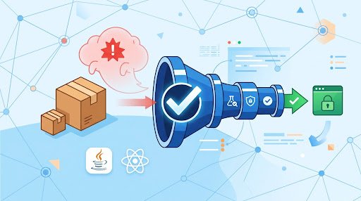 How to Stop AI-Hallucinated Dependencies Reaching Java and React CI